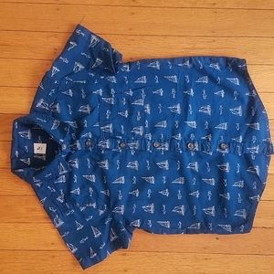 100% Cotton Nautical Shirt Size 5